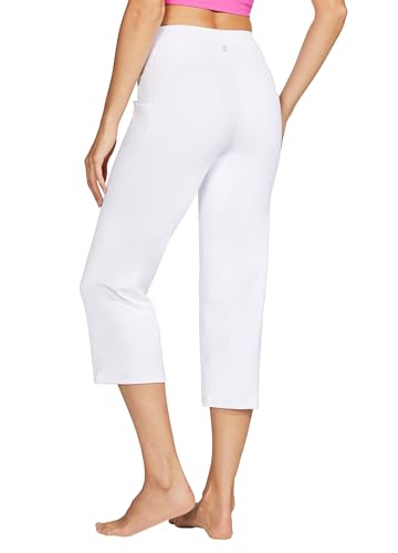 Willit Women's High Waist Yoga Capris Pants 21" Leggings